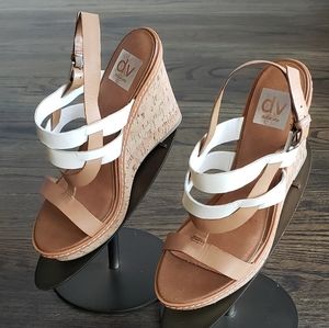 Cork Wedge Sandals